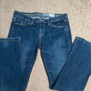 Converse One Star Blue Boot Cut Jeans with Classic Denim Style Chic Casual